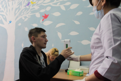 Специалисты Центра здоровья при БУЗ РА ВФД 16 ноября провели акцию приуроченную "Дню отказа от курения" в Аграрном колледже г. Горно-Алтайск, среди студентов 3го курса